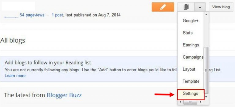 Custom Domain Blogspot 1